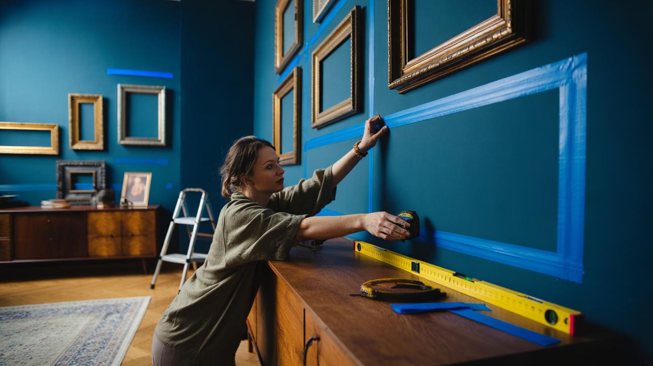 DIY aficionados swear by this inexpensive tool for creating a perfect gallery wall