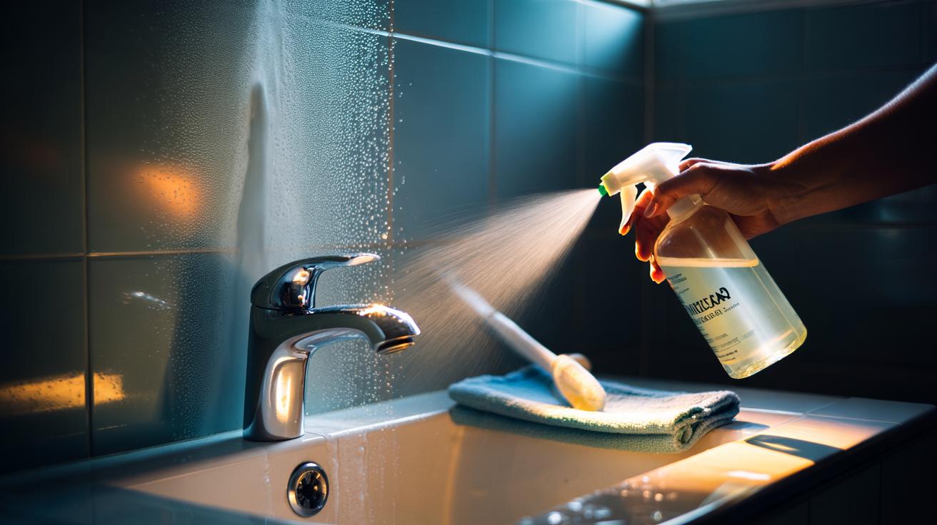 Forget traditional cleaning: this simple pantry staple cuts bathroom scrubbing time in half