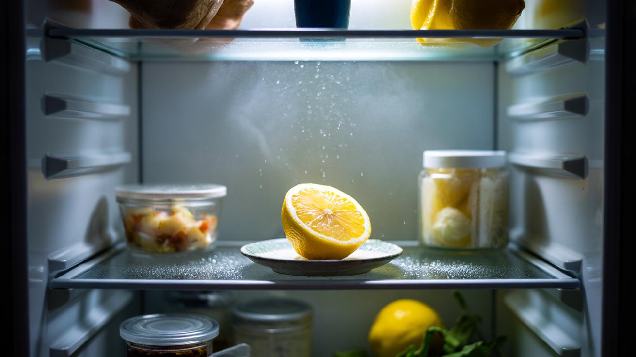 Lemon on Your Fridge: Why It Doubles Freshness Overnight