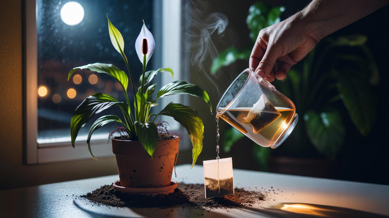 Reverse the Iron Desert: How a Tea Bag Revives Wilting Houseplants Overnight