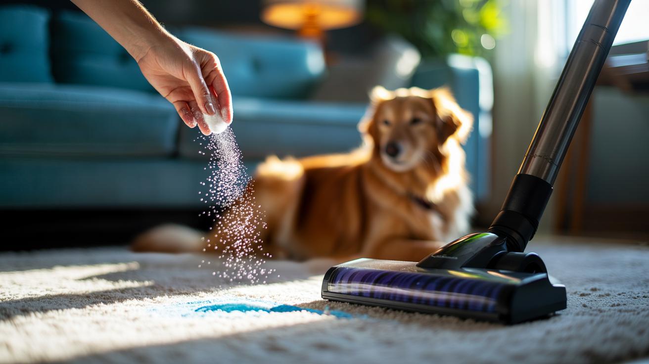 The Bicarbonate Sprinkle That Removes Pet Odours From Carpets Permanently – Vets Swear By It
