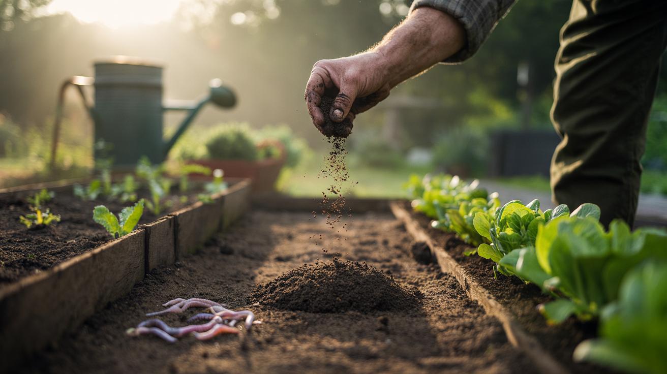 The Coffee Grounds Sprinkle That Doubles Earthworm Activity and Supercharges Your Veg Patch