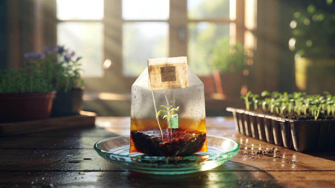 Tomato Seeds Sprout Like Magic: How using tea bags boosts growth overnight