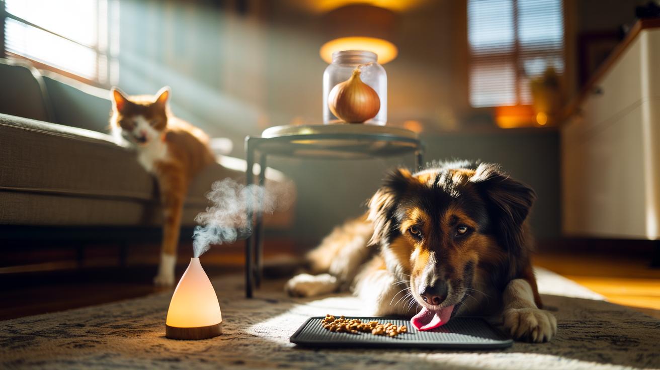Unlock Silence with Onion Aroma: How this trick calms pets in 2 minutes